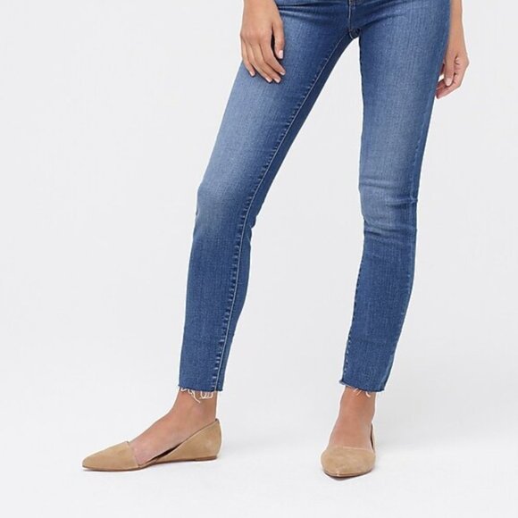 J. Crew Factory Zoe Suede D'Orsay Tan Flats 8 - Picture 8 of 8